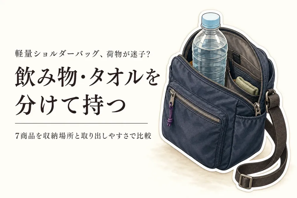 【レビュー数順】軽量ショルダーバッグ レディース7選｜旅行・ナイロン・ミニの取り出しやすさを比較